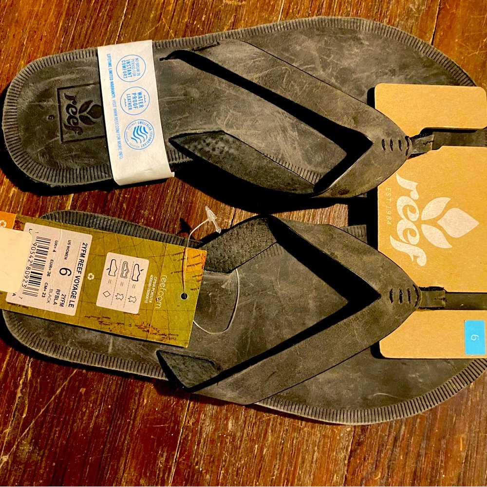 Reef Charcoal Flip Flops